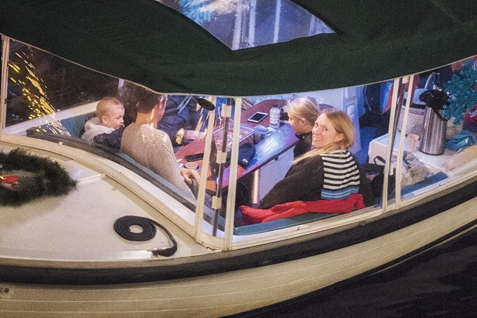 90-min Amsterdam Light Festival Tour - The canal-ring route, with light art you can actually see from the water