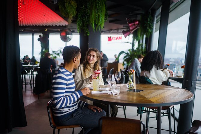 A'DAM LOOKOUT Entry Ticket with Food & Drink Options - The LOOKOUT deck and interactive exhibits: 360 views plus learning spots