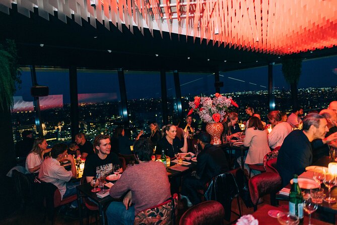 A'DAM LOOKOUT Entry Ticket with Food & Drink Options - Over The Edge swing: adrenaline with an extra €7.50 ticket