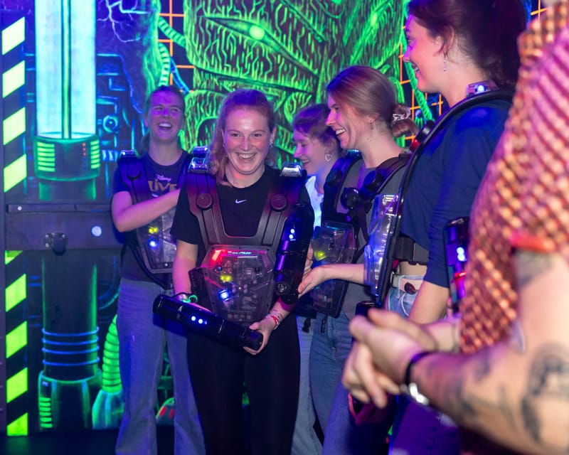 Aloha Amsterdam: Laser Tag Experience - The 450 Sqm Battlefield Under the Bridge