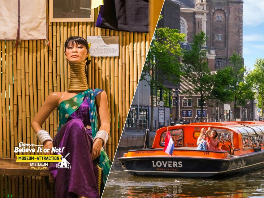 Amsterdam 1-Hour Canal Cruise and Ripley’s Believe it or Not - Ripley’s Believe it or Not at Dam 21: Fast-Track Entry Done Right