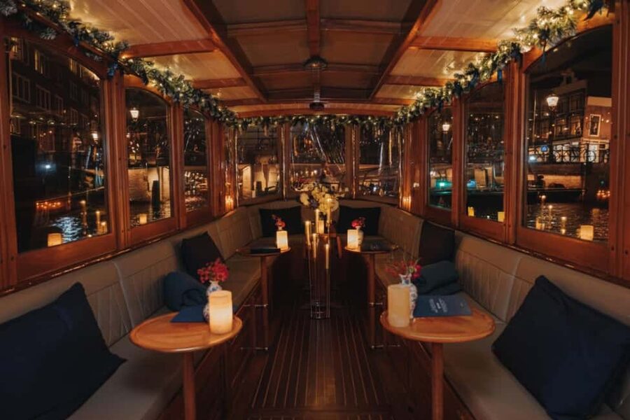 Amsterdam: 2-Hour Candle Light Cruise + Drinks & Snacks - The 2-hour cruise: what you’ll see and how it unfolds