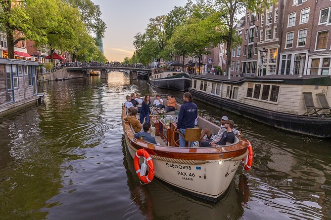 Amsterdam 2 Hour Small-Group Canal Cruise with Dutch Snacks & Bar - UNESCO canal ring views: Prinsengracht, Herengracht, and Keizersgracht