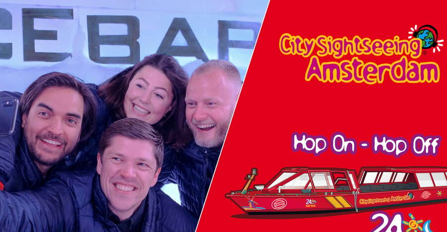 Amsterdam: 24-Hour Hop-On Hop-Off Boat and XtraCold Icebar - The 24-hour hop-on hop-off boat, how to use it like a pro