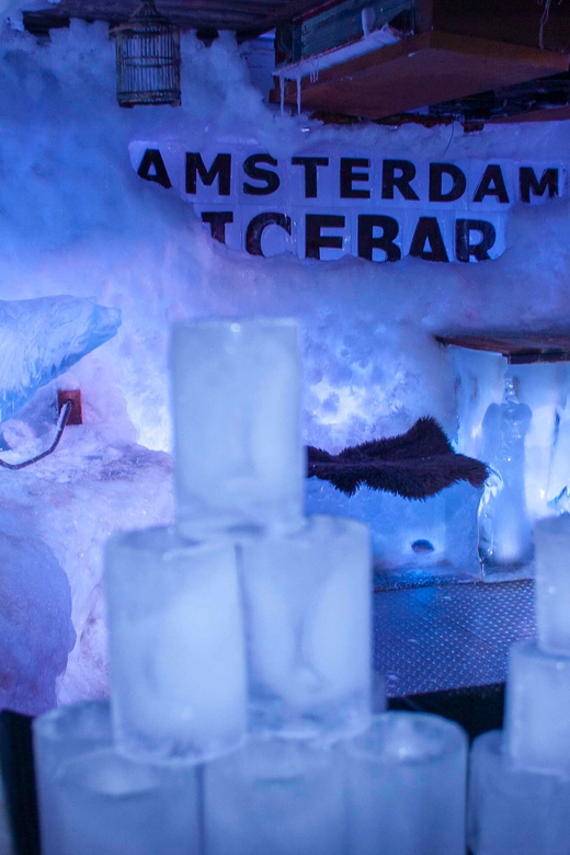 Amsterdam: 24-Hour Hop-On Hop-Off Boat and XtraCold Icebar - Red, Green, and Blue lines: seasonal routes and stop highlights