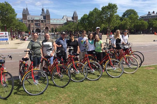 Amsterdam 3 hrs Bike Tour – live guide En/Fr/De/Nl/Sp - IJ River views, then the Anne Frank House edge