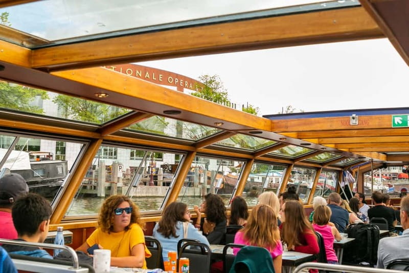 Amsterdam: 75 Minute City Canal Cruise with Audio Guide - The Amsterdam canal route: what you’ll see, in plain terms