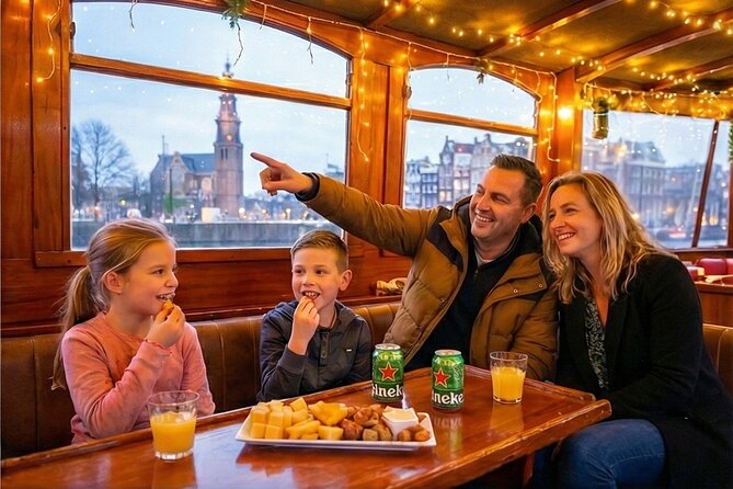 Amsterdam 90 minutes Canal Cruise with bar and snacks on board. - Quiet electric cruising, the Amsterdam way