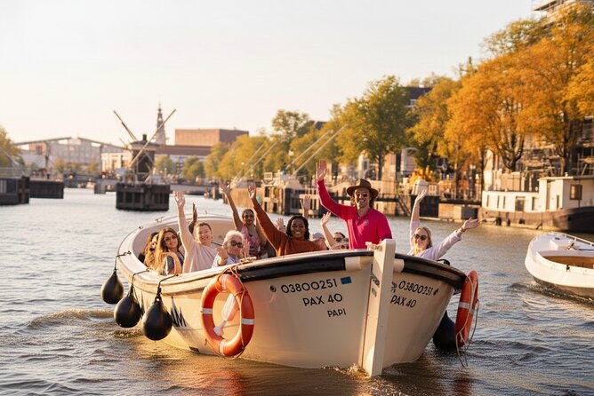 Amsterdam 90 minutes Canal Cruise with bar and snacks on board. - Leidseplein to the theater district: nightlife without the noise