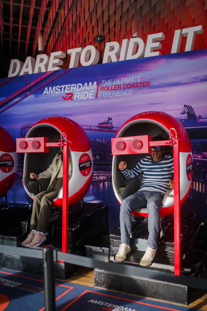 Amsterdam: A'DAM Lookout Ticket and Lunch or Dinner Voucher - Your Meal at Madam Sky Bar and Restaurant, on the 20th Floor