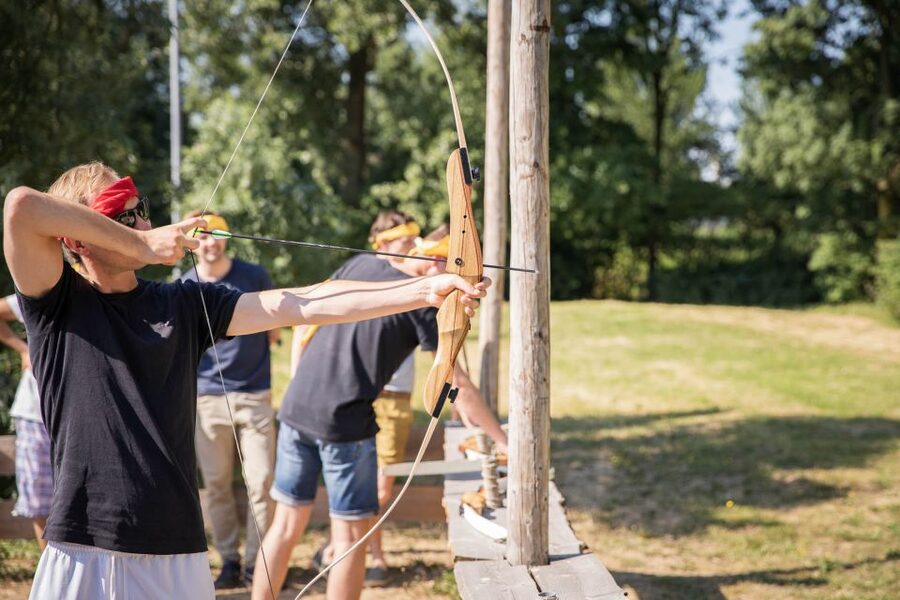 Amsterdam: An Unforgettable Archery Experience! - Food and Drinks, Indoor Comfort, Outdoor Terrace Views