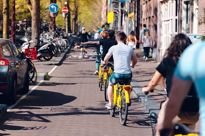 Amsterdam Anne Frank and Jewish History E Bike Tour - National Holocaust Names Monument, where the tour becomes serious