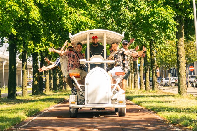 Amsterdam Beer Bike Blast Private Tour - With Beer On Tap - Where you ride in Amsterdam: outskirts with room to breathe