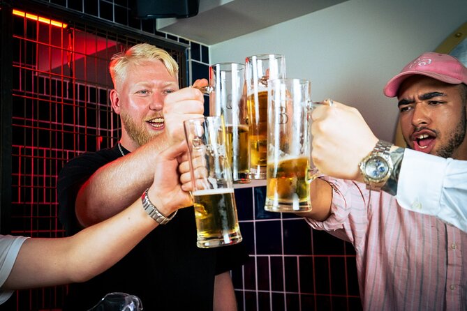 Amsterdam Beer Olympics - The beer setup: quantity, coldness, and pacing