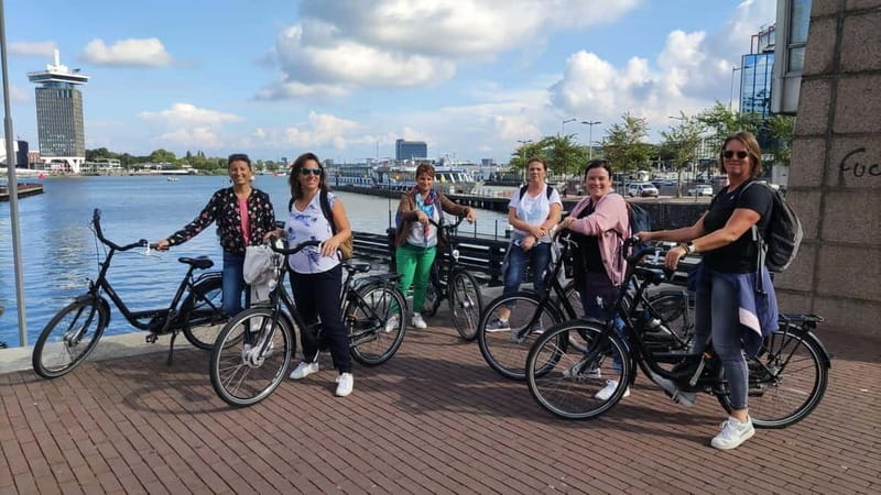 Amsterdam bike tour with a French-speaking guide local! - Where You Start: IJdok 47 Near Central Station