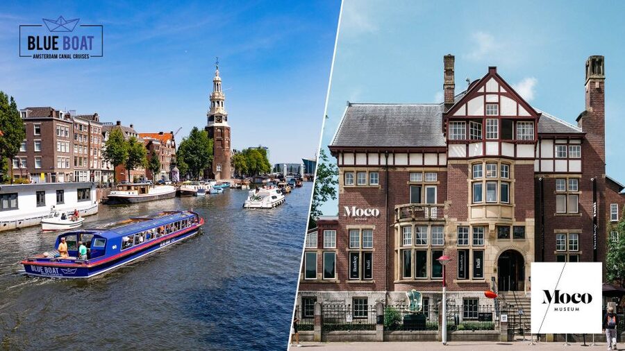 Amsterdam: Canal Cruise and Moco Museum Combined Ticket - Where the value comes from: $47 for two experiences in one day