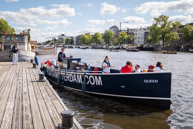 Amsterdam Canal Cruise with Live guide & Two drinks - Central St. - Finding Stationsplein 24, and getting on without stress