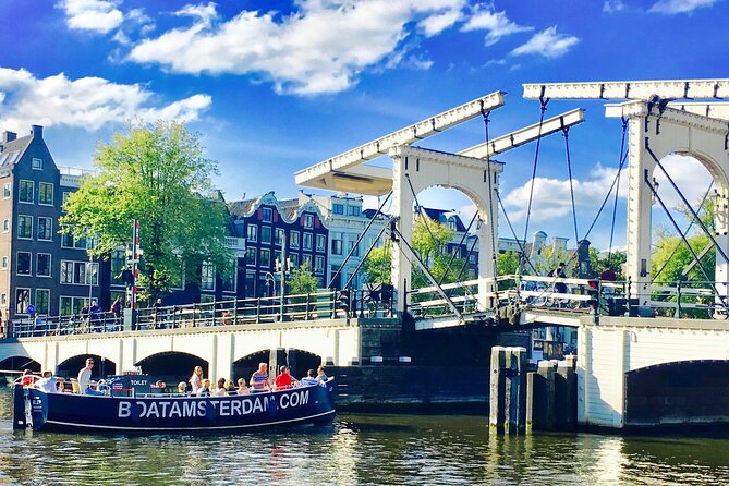 Amsterdam Canal Cruise with Open Bar - Central Station - Electric open boat setup, and how to stay comfy