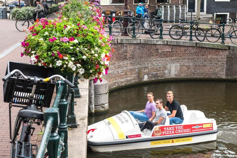 Amsterdam: Chart Your Own Canal Course by Pedal Boat - Famous Amsterdam landmarks from water level