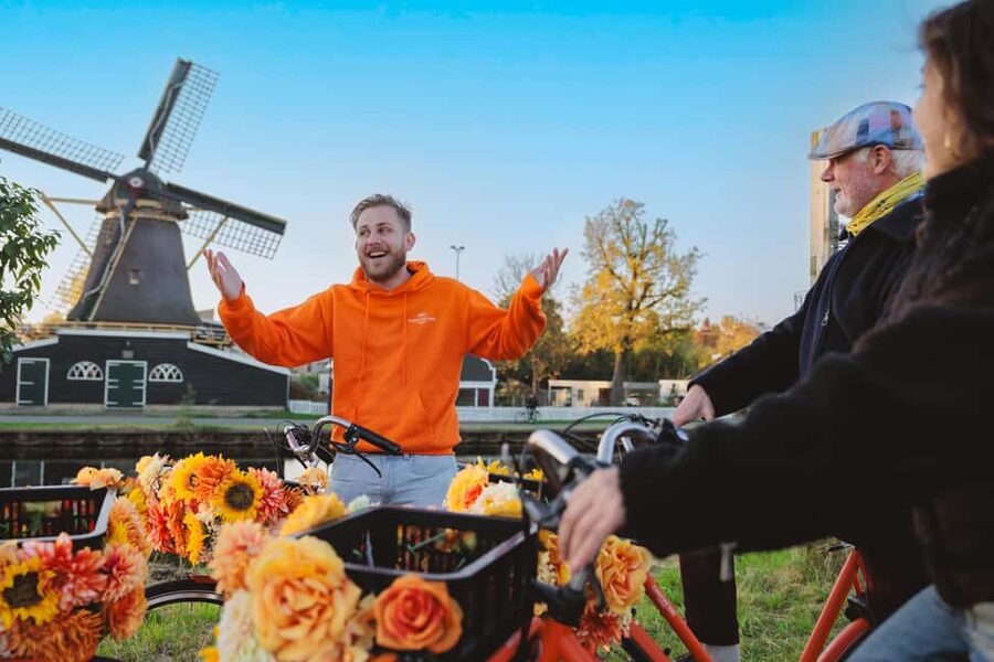 Amsterdam: Cheese Tasting, Windmill & Countryside Bike Tour - From Central Amsterdam to the Bike Lane Rhythm