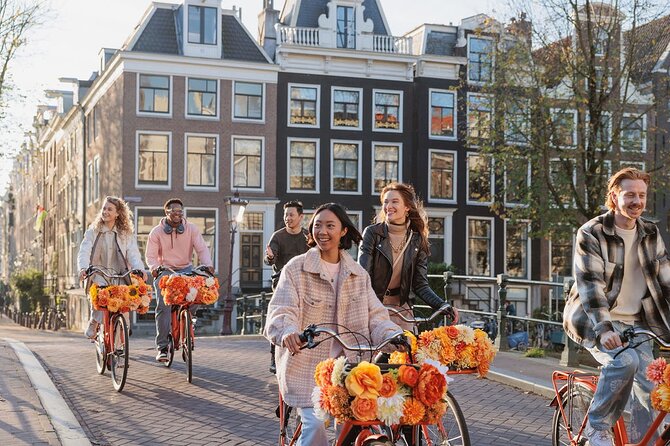 Amsterdam City Top Highlights Guided Bike Tour - Anne Frank House: a brief, meaningful stop without admission included