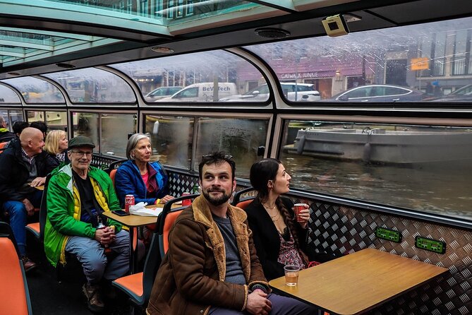 Amsterdam Classic Canal Cruise with Live Guide - Live English guidance, open-top views, and restroom peace of mind