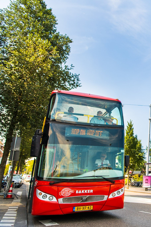 Amsterdam: Combo Rijksmuseum & Hop-On Hop-Off Bus - The Glass-Roof Ride: What You See from the Coach