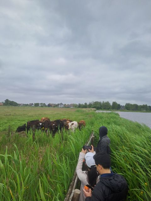 Amsterdam: Countryside Bike and Kayak Guided Tour - ADAM Lookout start, then out toward North Holland