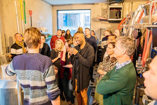 Amsterdam Craft Beer Brewery Tour by Bus with Tastings - Stop 1 at Oedipus Craft Space: your first tasting entry point