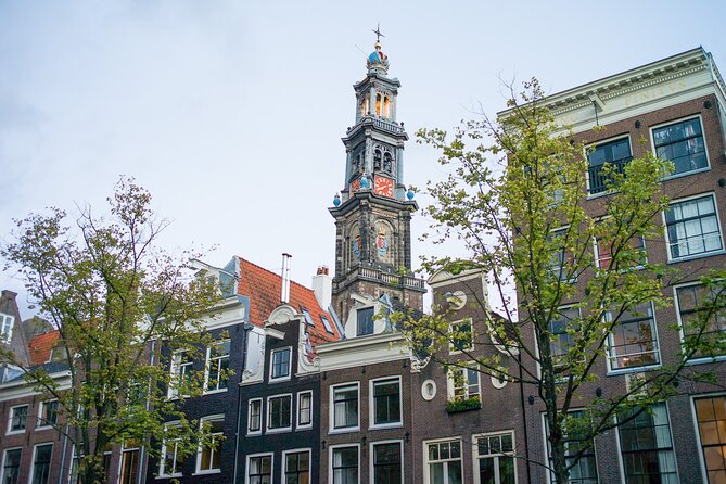 Amsterdam: Cultural Highlights in English/German/Italian - Westerkerk and the Jordaan area, a church you will place on your map