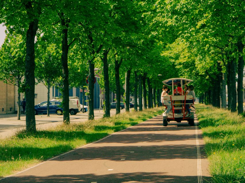 Amsterdam: Dutch Beer Bike Blast Tour with Onboard Bar - The guide and driver role: why the control matters on a beer bike