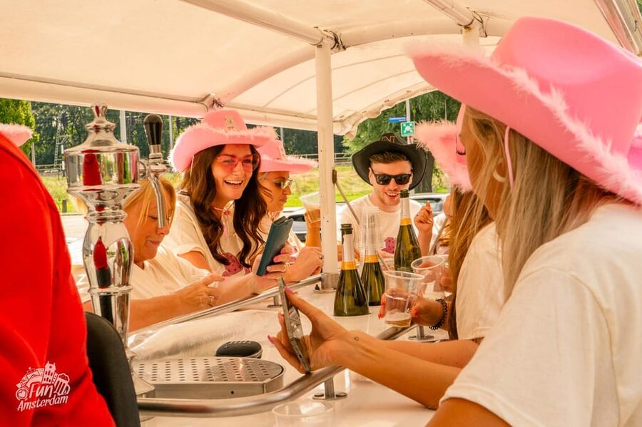 Amsterdam: Dutch Prosecco Party Bike - Price and What You Get for $37 Per Person