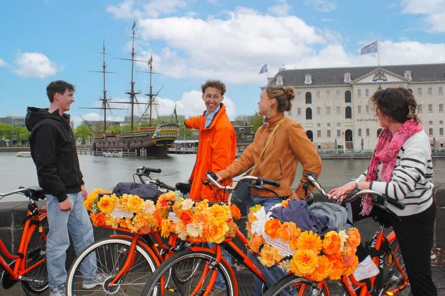 Amsterdam: E-Bike, Cheese, Windmill & Countryside Tour - Ransdorp village stop and that church tower moment
