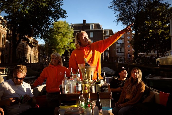 Amsterdam Evening Canal Cruise with Live Guide and Onboard Bar - Magere Brug (Skinny Bridge) and the Bridge-Spotting Game