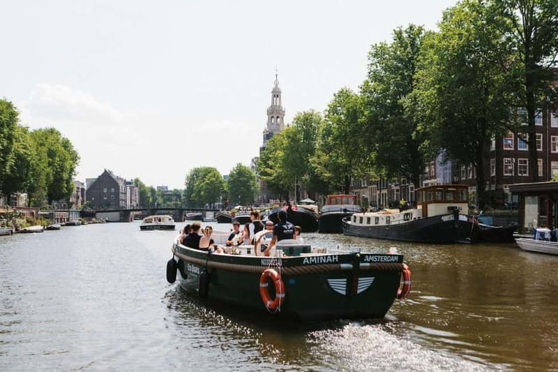 Amsterdam Evening (Sunset) Canal Cruise w/ optional drinks - Route Highlights That Make the Canal Belt Worth It