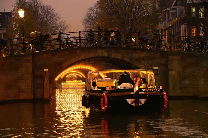 Amsterdam Evening (Sunset) Canal Cruise with optional drinks - Open-boat comfort in summer, and rain protection that actually helps