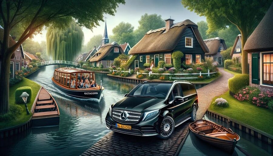 Amsterdam: Explore Giethoorn in a Private Tour with Driver - Amsterdam to Giethoorn in a luxury car with your own licensed driver