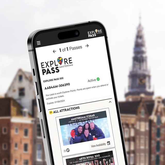 Amsterdam: Explore Pass with Over 35 Attractions - Science, Animals, and Hands-On Stops at ARTIS and NEMO