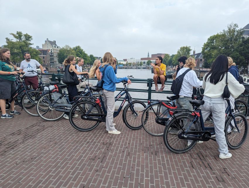 Amsterdam: Explore the City Highlights by Bike - Museumplein and Rijksmuseum area: famous art vibes without museum lines