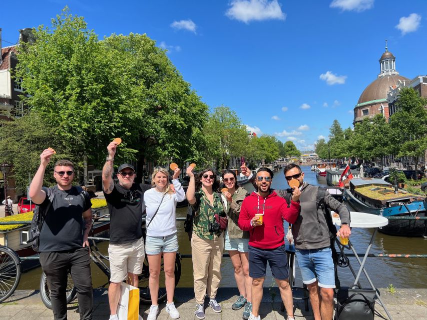 Amsterdam: Food Tour with Drinks by Spui, Canals and Jordaan - UNESCO canal belt tastings: herring, regional plates, and beer-friendly bites