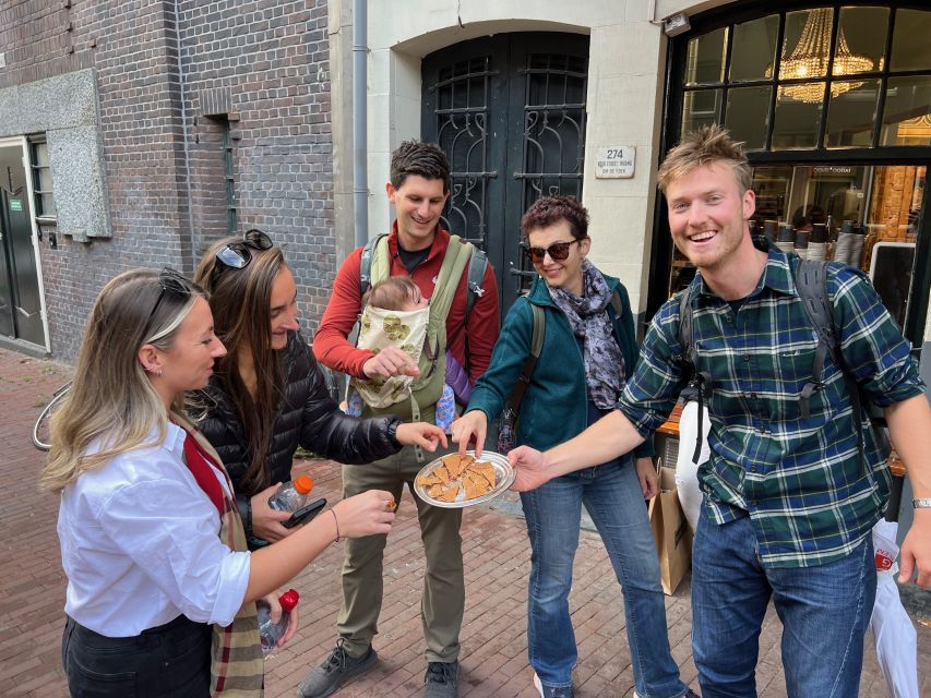 Amsterdam: Food Tour with Drinks by Spui, Canals and Jordaan - Jordaan time: longer guided wandering, then street food in style