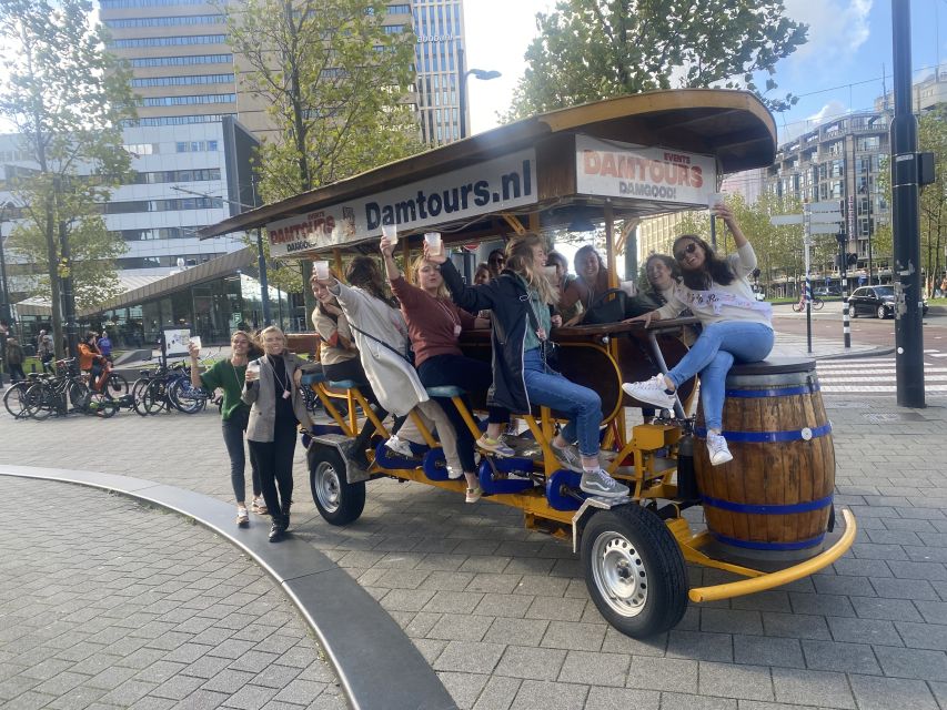 Amsterdam: Guided Beer Bike or Prosecco Bike Tour - Drink lineup: beer, Prosecco, and the smart way to choose