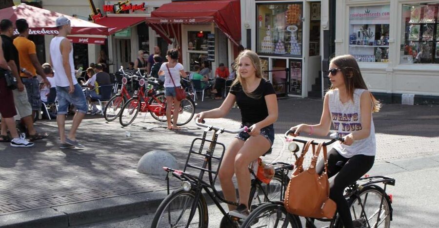 Amsterdam: Guided Sightseeing Bike Tour - Canals, Westerkerk, and the Anne Frank House area stop