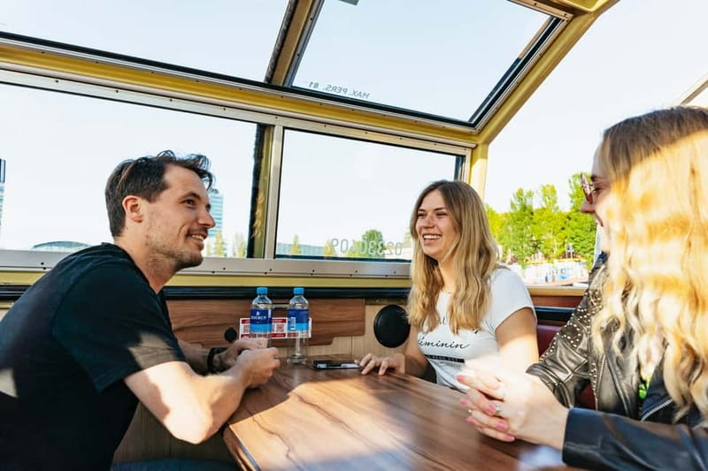 Amsterdam: Heated Canal Cruise Including Audioguide - The audioguide: how to hear it in 19 languages without losing the moment