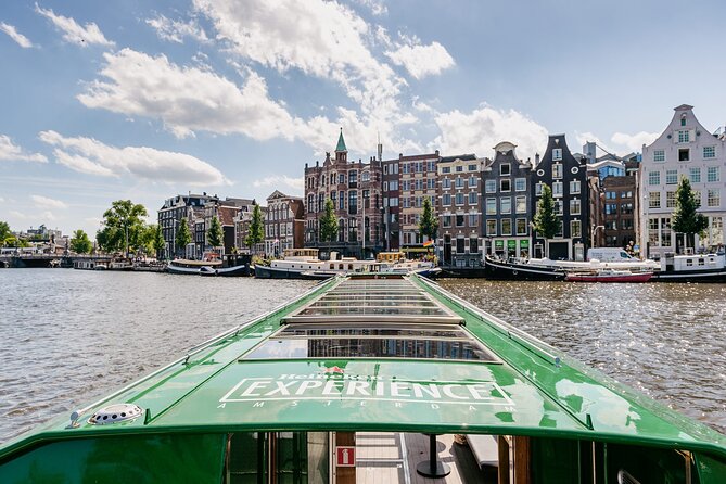 Amsterdam Heineken Cruise with 1 Heineken, Snacks, Live Guide - Westerkerk from the canals: spotting a Renaissance church in motion