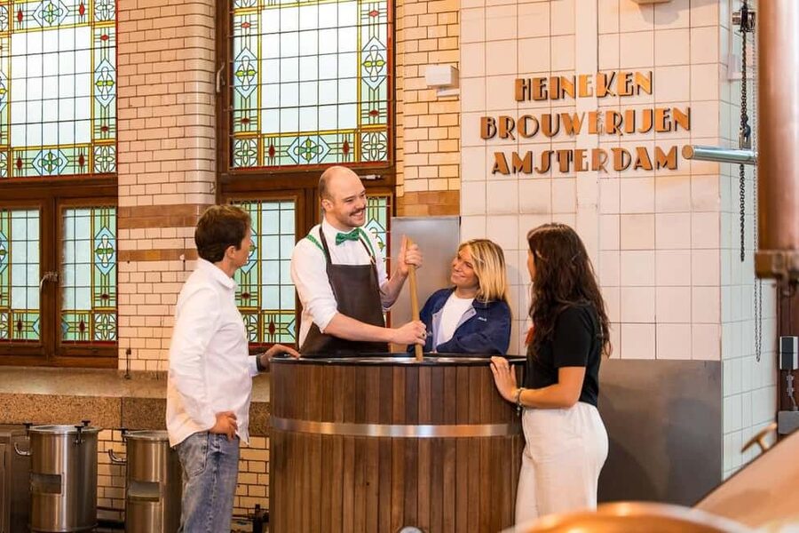 Amsterdam: Heineken Experience Ticket including 2 Drinks - Getting There at Vijzelgracht: Trams, Metro, and Your First Minute On Site