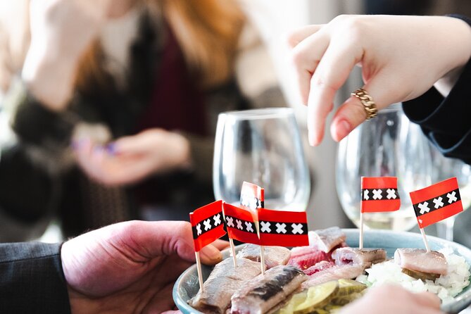 Amsterdam High-End Dutch Food & History Tour - Up to 8 guests - The Food Stars: Cheese Trios, Two Types of Smoked Sausage, and That Fish Lineup