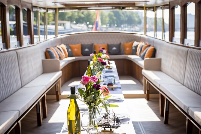 Amsterdam Historic Tour On Classic Saloon Boat - Key things to know before you board