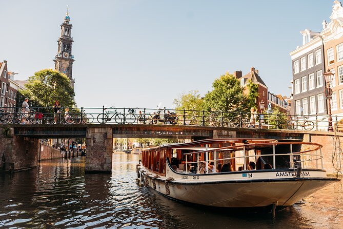 Amsterdam Historic Tour On Classic Saloon Boat - A 1-hour canal fix on a classic saloon boat