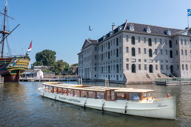Amsterdam Historic Tour On Classic Saloon Boat - The onboard bar: cheese, drinks, and how to plan your comfort
